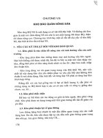 Giáo trình bảo quản nông sản - Chương 8 Kho bảo quản nông sản pdf