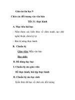 Giáo án tin học 9- Chèn các đối tượng vào văn bản Tiết 31: thực hành pps