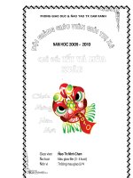 CHỦ ĐỀ TẾT VÀ MÙA XUÂN pps