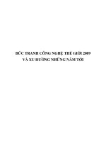Bức tranh công nghệ thế giới 2009 và xu hướng những năm tới