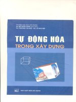 Giáo trình tự động hóa trong xây dựng part 1 pptx
