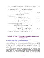 LÝ THUYẾT HÀM NGẪU NHIÊN TRONG KHÍ TƯỢNG THỦY VĂN - Chương 6 ppt