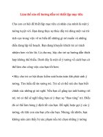 Giáo dục kỹ năng sống mầm non: Làm thế nào để hướng dẫn trẻ thiết lập mục tiêu pot