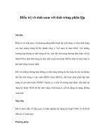 Điều trị vô sinh nam với tinh trùng phân lập docx