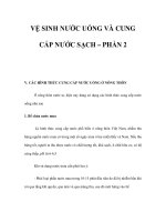 VỆ SINH NƯỚC UỐNG VÀ CUNG CẤP NƯỚC SẠCH – PHẦN 2 potx