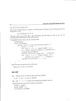 Giáo trình : Lập trình hướng đối tượng với Java part 3 doc