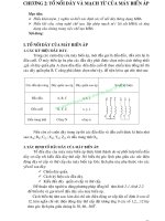 GIÁO TRÌNH MÁY ĐIỆN - PHẦN II - MÁY BIẾN ÁP - CHƯƠNG 2 pps