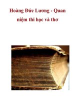 Hoàng Đức Lương - Quan niệm thi học và thơ . pdf