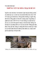 Văn minh nhân loại:NHỮNG VẾT XE HÓA THẠCH BÍ ẨN docx