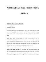 VIÊM NỘI TÂM MẠC NHIỄM TRÙNG - PHẦN 3 docx
