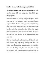 Sao lưu từ máy tính này sang máy tính khác doc