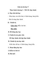 Giáo án tin học 9 - Tiết 28: thực hành ppt