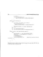 Giáo trình : Lập trình hướng đối tượng với Java part 10 ppt