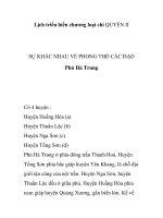 Lịch sử Thanh Hóa - Phủ Hà Trung pptx