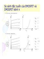 Điện tử học : Transistor trường ứng( FET) part 10 pdf