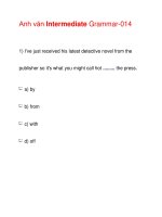 Anh văn Intermediate Grammar-014 doc