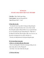 Giáo án giảng dạy khối lớp Lá: Chủ đề nhánh: Luật giao thông phổ biến(P1) pot