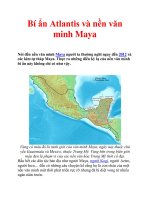 Bí ẩn Atlantis và nền văn minh Maya ppsx