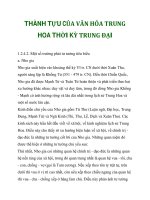 THÀNH TỰU CỦA VĂN HÓA TRUNG HOA THỜI KỲ TRUNG ĐẠI_3 pptx