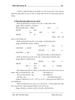 Giáo trình hóa đại cương B part 9 pptx