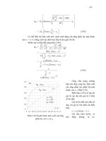 Giáo trình phân tích quá trình giãn nở của hơi trong tầng trên hiệu suất tương đối dãy cánh động của động cơ p2 pdf