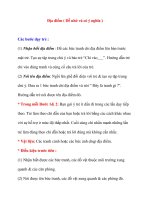 Giáo dục đặc biệt: Địa điểm ( Dễ nhớ và có ý nghĩa ) doc