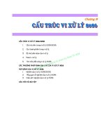 GIÁO TRÌNH VI XỬ LÝ 1 - CHƯƠNG 3. CẤU TRÚC VI XỬ LÝ 16 BIT 8086 pdf