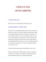 VIÊM CƠ TIM (MYOCARDITIS) ppt