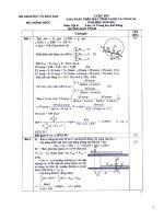 Đáp án đề thi CASIO toàn quốc 2011 môn Lý pps