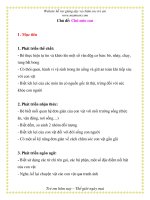 Giáo án giảng dạy lớp Chồi: Chủ đề: Chú mèo con potx