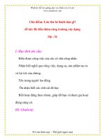 Giáo án chương trình mới: Lớp lá Đề tài: Bé đến thăm công trường xây ppsx