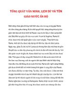 TỔNG QUÁT VĂN MINH, LỊCH SỬ VÀ TÔN GIÁO NƯỚC ẤN ĐỘ_3 ppsx