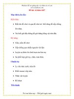 Giáo án chương trình mới: Lớp lá Đề tài: Ai khéo thế? ppsx