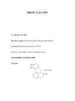 THUỐC GÂY NÔN potx