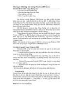 MCSE win 2000 server : Thiết lập môi trường Windows 2000 Server part 1 doc
