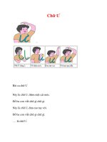 GIÁO DỤC MẦM NON Chữ Ư ppsx