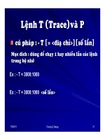 Cấu trúc máy tính và lập trình Assembly : CHƯƠNG TRÌNH GỠ RỐI DEBUG part 5 pps
