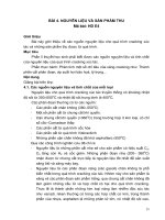 Cracking xúc tác - BÀI 4. NGUYÊN LIỆU VÀ SẢN PHẨM THU docx