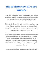 LỊCH SỬ THỐNG NHẤT ĐẤT NƯỚC HÀN QUỐC_2 potx