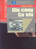 Giáo trình gia công cơ khí part 1 doc