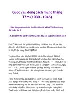 Cuộc vận động cách mạng tháng Tám (1939 - 1945)_1 pdf