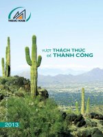 công ty phát triển nhà thủ đức báo cáo thường niên 2013 vượt thách thức để thành công