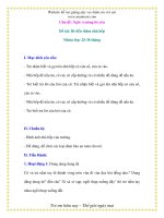 Đề tài Bé đến thăm nhà bếp pptx