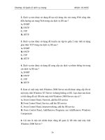 MCSE win 2000 server : Quản lý dịch vụ mạng part 6 docx