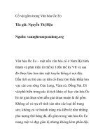 Cổ vật gốm trong Văn hóa Óc Eo pptx