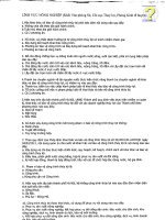 Câu hỏi thi công chức lĩnh vực nông nghiệp thành phố hà nội