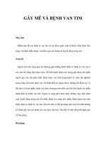 GÂY MÊ VÀ BỆNH VAN TIM potx