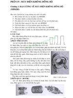 GIÁO TRÌNH MÁY ĐIỆN - PHẦN IV - MÁY ĐIỆN KHÔNG ĐỒNG BỘ - CHƯƠNG 1 pptx