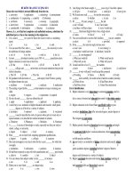 ĐỀ KIỂM TRA CHẤT LƯỢNG SỐ 8 potx