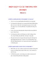 ĐIỆN GIẬT VÀ CÁC THƯƠNG TỔN DO ĐIỆN PHẦN I pot